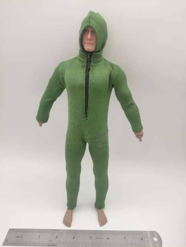 ximitoy Modischer Soldat mit Kapuze im Maßstab 1/6, Modell für 30,5 cm männliche Puppenspielzeuge (Armeegrün) von ximitoy