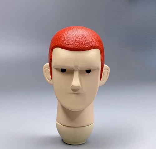 ximitoy Modischer Soldatenkopf im Maßstab 1:6 für 30,5 cm große Figur (rotes Haar) von ximitoy