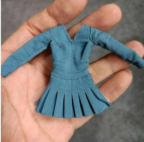 ximitoy Soldatenkleid im Maßstab 1:12 für 15,2 cm weibliche Körper (dunkelblau) von ximitoy
