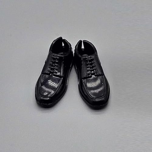 ximitoy Soldatenschuhe, Maßstab 1:6, Modell für 30,5 cm (12 Zoll), 2 Paar schwarze Schuhe) von ximitoy
