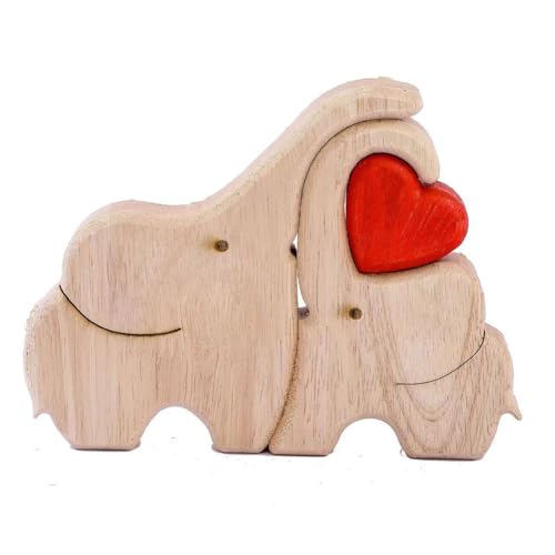 Personalisiertes Familien-Holzkunst-Puzzle, niedliche Elefanten-Familien-Holzpuzzles mit 2-7 Namen, für Geburtstag, Muttertag, Vatertag, Valentinstag Personalisiertes Familien-Holzkunst-Puzzle, niedliche Elefanten-Familien-Holzpuzzles mit 2-7 Namen, für Geburtstag, Muttertag, Vatertag, Valentinstag von xinhong
