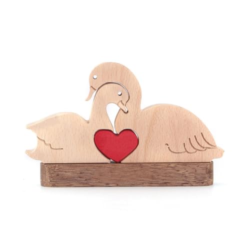 Personalisiertes Familien-Holzkunst-Puzzle, niedliche Schwanenfamilie Holzpuzzles mit 2-7 Namen, für Geburtstag, Muttertag, Vatertag, Valentinstag Personalisiertes Familien-Holzkunst-Puzzle, niedliche Schwanenfamilie Holzpuzzles mit 2-7 Namen, für Geburtstag, Muttertag, Vatertag, Valentinstag von xinhong