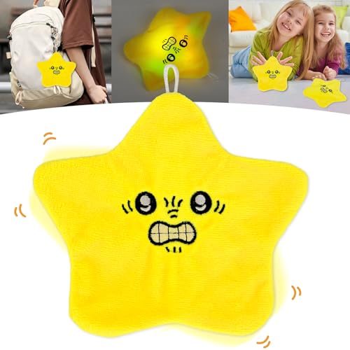 Angry Starfish Toy, Angry Star Plush Moving, Angry Star Plüschtier, Bewegender und Tanzender Stern Plüschtier mit Lichtern, Aufhängbare Angry Starfish für Kinder Geschenke Urlaub Dekorationen Angry Starfish Toy, Angry Star Plush Moving, Angry Star Plüschtier, Bewegender und Tanzender Stern Plüschtier mit Lichtern, Aufhängbare Angry Starfish für Kinder Geschenke Urlaub Dekorationen von xinrongda