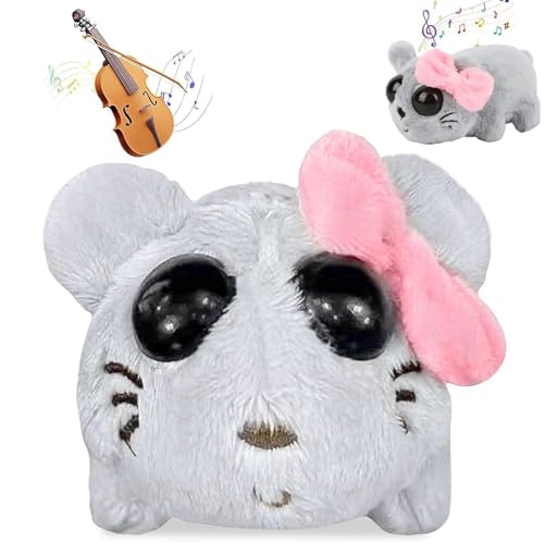 xinrongda Sad Hamster mit Sound, Hamster Kuscheltier, Sad Hamster Meme Plüschtier mit Eingebautem Geigensound, Anti-Stress Mutmacher Geschenk für Freunde Partner xinrongda Sad Hamster mit Sound, Hamster Kuscheltier, Sad Hamster Meme Plüschtier mit Eingebautem Geigensound, Anti-Stress Mutmacher Geschenk für Freunde Partner von xinrongda
