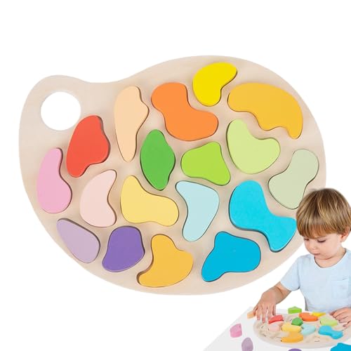 xowwyue Farbform -Sortierspielzeug, Holzkindrätsel - Holzform Peg Puzzle,Vorschullernaktivitäten Design für Kindertagesstättenzentren xowwyue Farbform -Sortierspielzeug, Holzkindrätsel - Holzform Peg Puzzle,Vorschullernaktivitäten Design für Kindertagesstättenzentren von xowwyue