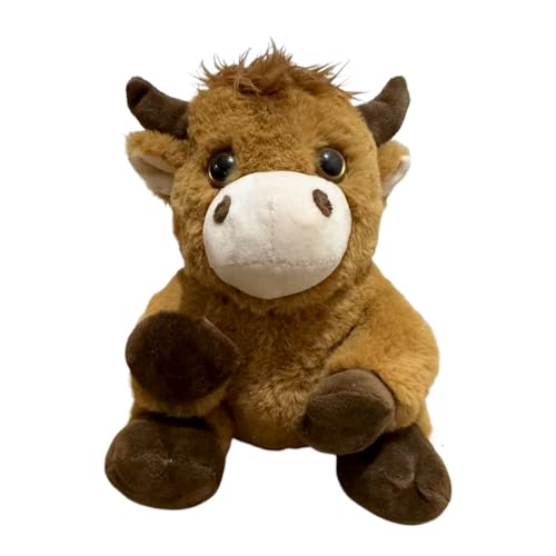 xowwyue Hochlandrind Plüschtier 22cm Hochlandkuh Kuscheltier Realistisches Highland Cow Stofftier Weichpuppen Für Kinder, Junge, Mädchen, Kleinkinder, Geburtstag, Weihnachten, Halloween xowwyue Hochlandrind Plüschtier 22cm Hochlandkuh Kuscheltier Realistisches Highland Cow Stofftier Weichpuppen Für Kinder, Junge, Mädchen, Kleinkinder, Geburtstag, Weihnachten, Halloween von xowwyue