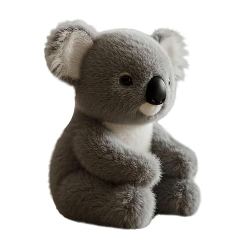 xowwyue Kuscheltier Koala Plüschtier 24x18x30cm Weiche Stofftier Koala Zum Spielen, Gemütliches Schmusetier Plüschpuppe Für Junge, Mädchen, Erwachsene, Frauen, Männer von xowwyue