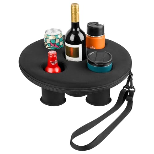 xowwyue Pool Getränkehalter Schwimmend Tablett Für Pool 5-Loch Getränkeschwimmer Schwimmhilfe Wasseruntersetzer Für Bier, Milch, Tee, Getränke 39x39x13,5 cm xowwyue Pool Getränkehalter Schwimmend Tablett Für Pool 5-Loch Getränkeschwimmer Schwimmhilfe Wasseruntersetzer Für Bier, Milch, Tee, Getränke 39x39x13,5 cm von xowwyue