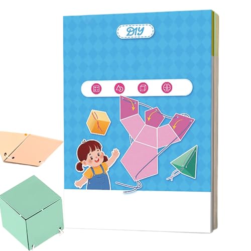 xowwyue Pull String 3D Geometry Learning Book 12 Modellen 3D Geometrie Lernbuch Spielbuch Mit Zugschnur, Lernspielzeug Für Kinder Von 5–14 Jahren 26x18,5 cm xowwyue Pull String 3D Geometry Learning Book 12 Modellen 3D Geometrie Lernbuch Spielbuch Mit Zugschnur, Lernspielzeug Für Kinder Von 5–14 Jahren 26x18,5 cm von xowwyue