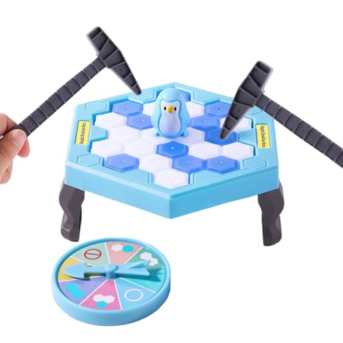 xowwyue Rettet Das Pinguin Spiel - Pinguin Eishammer Klopfspiel,Interaktives Puzzle Und Klopfblock Spielzeug Für Kinder Und Familienunterhaltung xowwyue Rettet Das Pinguin Spiel - Pinguin Eishammer Klopfspiel,Interaktives Puzzle Und Klopfblock Spielzeug Für Kinder Und Familienunterhaltung von xowwyue