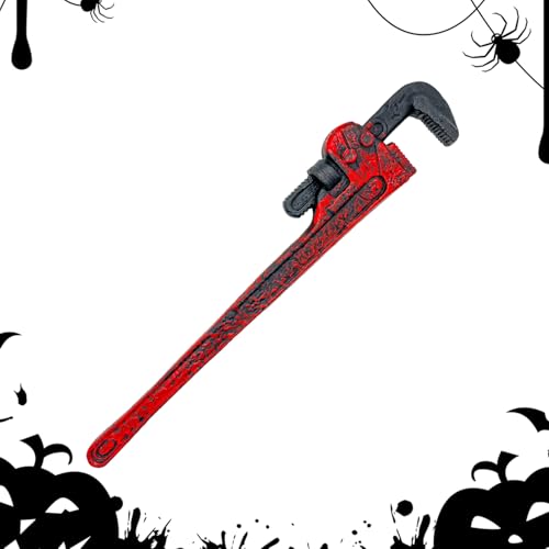 xowwyue Schraubenschlüssel Kostümzubehör | Halloween Gruselwerkzeug Attrappe | Realistische Dekoration Spuk Spielzeug Für Theater Gruselhaus Cosplay Motto-Party xowwyue Schraubenschlüssel Kostümzubehör | Halloween Gruselwerkzeug Attrappe | Realistische Dekoration Spuk Spielzeug Für Theater Gruselhaus Cosplay Motto-Party von xowwyue