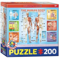 Eurographics 6200-1000 - Der menschliche Körper , Puzzle, 200 Teile von Eurographics