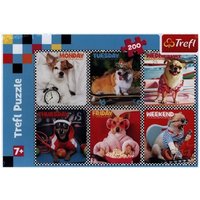 Puzzle 200 - Happy Dogs (Kinderpuzzle) von xxx