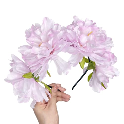 yabaikekeji Pfingstrose Stirnband Künstliche Blume Kopfbedeckung Hochzeit Party Foto Requisiten Party Kopfbedeckung Cosplay Zubehör yabaikekeji Pfingstrose Stirnband Künstliche Blume Kopfbedeckung Hochzeit Party Foto Requisiten Party Kopfbedeckung Cosplay Zubehör von yabaikekeji