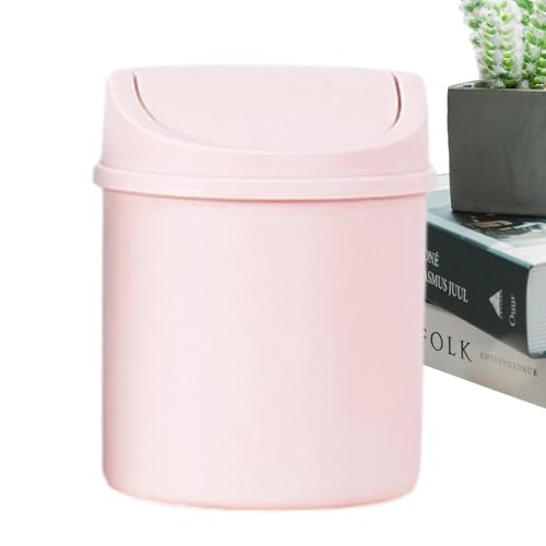 Mini Mülleimer Tischmülleimer Mit Schwingdeckel Kompaktes Design Kosmetikeimer Papierkorb Für Zuhause Waschtisch Tisch, Auto Mini Mülleimer Tischmülleimer Mit Schwingdeckel Kompaktes Design Kosmetikeimer Papierkorb Für Zuhause Waschtisch Tisch, Auto von yakermur