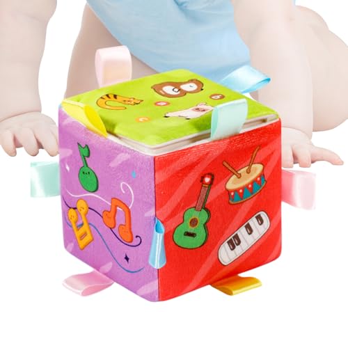 yakermur Cartoon Musical Learning Cube, Musikwürfel Spielzeug mit Licht,Frühes Lernen Kleinkind Musikwürfel mit Licht | Mädchen Heimschule für Kinder im Alter von 0 bis 3 Jahren für den Kindergarten, yakermur Cartoon Musical Learning Cube, Musikwürfel Spielzeug mit Licht,Frühes Lernen Kleinkind Musikwürfel mit Licht | Mädchen Heimschule für Kinder im Alter von 0 bis 3 Jahren für den Kindergarten, von yakermur