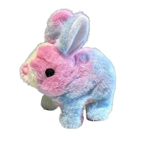 yakermur Elektronisches Kaninchen-Spielzeug für Haustiere, Kaninchen aus Plüsch, elektronisches Spielzeug – Bunny aus Plüsch für Haustiere, elektronisches Plüschtier Walking yakermur Elektronisches Kaninchen-Spielzeug für Haustiere, Kaninchen aus Plüsch, elektronisches Spielzeug – Bunny aus Plüsch für Haustiere, elektronisches Plüschtier Walking von yakermur