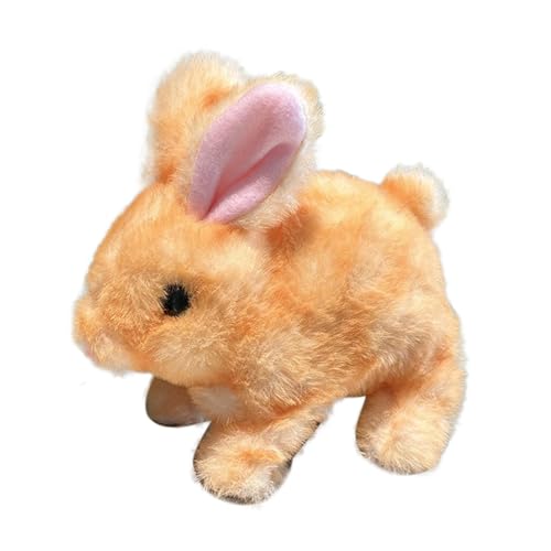 yakermur Elektronisches Plüschspielzeug, elektronisches interaktives Kaninchen Walk Pet Doll | von Kaninchen zum Gehen für Haustiere, elektronisches Plüschtier Walking Rabbit für die Familie, yakermur Elektronisches Plüschspielzeug, elektronisches interaktives Kaninchen Walk Pet Doll | von Kaninchen zum Gehen für Haustiere, elektronisches Plüschtier Walking Rabbit für die Familie, von yakermur
