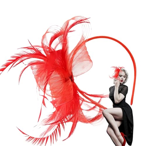 yakermur Fascinator Für Damen,Vintage Kopfschmuck - Kleine Hüte Netzhauben Haarschmuck Täglich Damen Feste Kostümpartys Gesellschaftliche Anlässe Hochzeiten yakermur Fascinator Für Damen,Vintage Kopfschmuck - Kleine Hüte Netzhauben Haarschmuck Täglich Damen Feste Kostümpartys Gesellschaftliche Anlässe Hochzeiten von yakermur