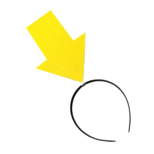 yakermur Headgear Halloween, Pfeil-Kopfband, lustiger Ausruf Mark Arrowhead Haarband, Dekoration für Geburtstag, Zubehör von yakermur