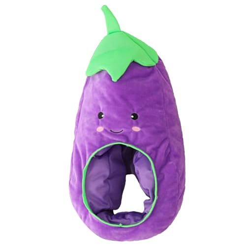 yakermur Karnevalshut, pflanzliches Auberginenkostüm | Zubehör Kostüm Plüsch Dekoration für Halloween Weihnachten Ostern Party Cosplay Festival yakermur Karnevalshut, pflanzliches Auberginenkostüm | Zubehör Kostüm Plüsch Dekoration für Halloween Weihnachten Ostern Party Cosplay Festival von yakermur
