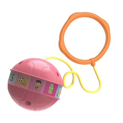 yakermur Kinder Blinkender Springring Fußkreisel,Faltbarer Ankle Skip Ball Sport Sprungball Fußkreisel, Swing Wheel Mit Lichtrad, Fußkreisel Jumping von yakermur