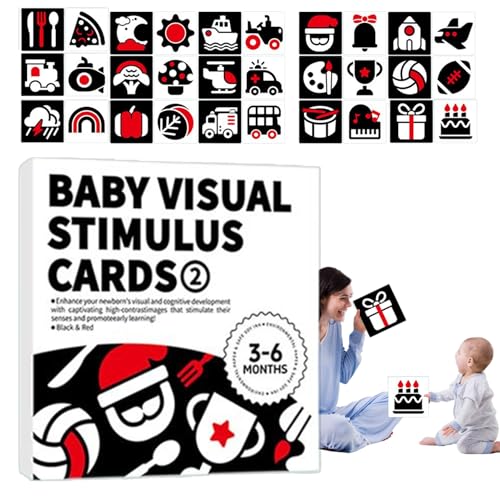 yakermur Lernkarten Für Die Sinneswahrnehmung Von Babys | EIN Sensorisches Entwicklungs Kartenset In Schwarz Weiß - Interaktive Lernkarten Für Kleinkinder Und Mädchen yakermur Lernkarten Für Die Sinneswahrnehmung Von Babys | EIN Sensorisches Entwicklungs Kartenset In Schwarz Weiß - Interaktive Lernkarten Für Kleinkinder Und Mädchen von yakermur