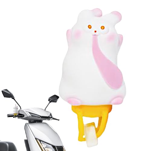 yakermur Ornament für Fahrradlenker, Tiermotiv, niedliches Ornament für Fahrradlenker | Zubehör für Scooter, Sport, Outdoor, Motorrad, Helm yakermur Ornament für Fahrradlenker, Tiermotiv, niedliches Ornament für Fahrradlenker | Zubehör für Scooter, Sport, Outdoor, Motorrad, Helm von yakermur