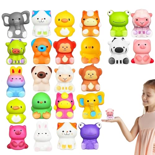yakermur Ostern zum Festziehen, Spielzeug zum Vorheizen zu Ostern – 24 x Stretch-Tierspielzeug – Stress, lustiges Zubehör für Erwachsene yakermur Ostern zum Festziehen, Spielzeug zum Vorheizen zu Ostern – 24 x Stretch-Tierspielzeug – Stress, lustiges Zubehör für Erwachsene von yakermur