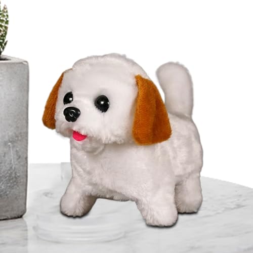 yakermur Realistischer Roboterpuppenspielzeug, Walking Dog Toy für Kinder,Hundeplüschpuppe Roboter Walking Toy - Realistische interaktive gefüllte Tierwedel -Begleiter -Haustier zum Geburtstag yakermur Realistischer Roboterpuppenspielzeug, Walking Dog Toy für Kinder,Hundeplüschpuppe Roboter Walking Toy - Realistische interaktive gefüllte Tierwedel -Begleiter -Haustier zum Geburtstag von yakermur