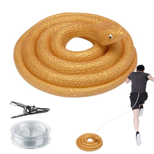 yakermur Schlangen-Streich - Realistischer Schlangen-Streich Zum Veräppeln | Lustiges Gag-Set Mit Realistischen Streichen Für Geburtstage, Partys & Aprilscherze von yakermur