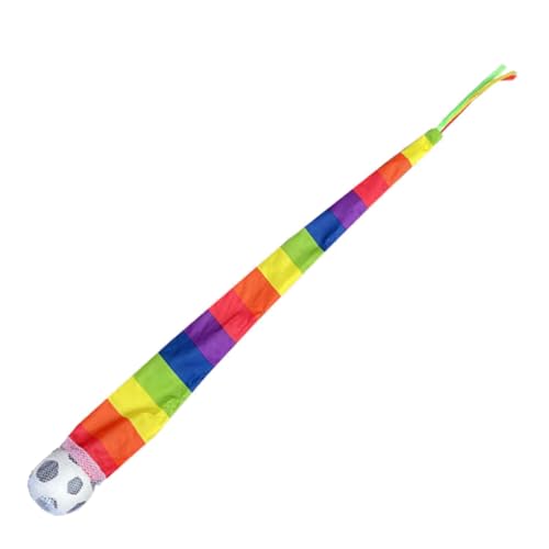 yakermur Schweifball Kinder Schweif Ball Regenbogenkomet Spiel Flummi Mit Sport - Schweif-Ball Geschicklichkeitsspiel Für Fangen Und Werfen von yakermur