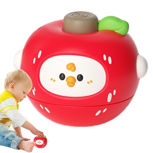 yakermur Top drehbar, Drehung oben | Cartoon Fruit Spin Top Top Game | Interaktives Schlachtspiel, Tragbares Gleichgewichtsschreibtischspielzeug für Reisen zu Hause der Schule von yakermur