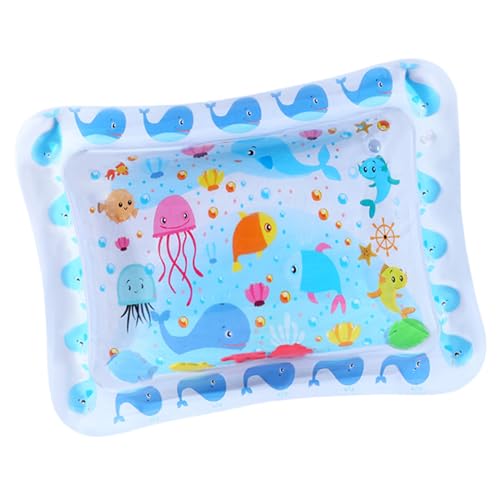 yakermur Wasser Sinnesmatte - Faltbares Wasserkissen Für Katzen,Stabiles Haustier Zubehör Aufblasbare Krabbeldecke Für Wohnzimmer Schlafzimmer Outdoor Indoor Reise Familie Alle Altersklassen von yakermur