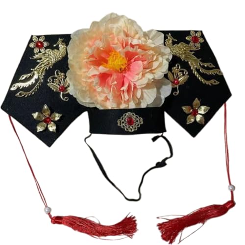 yanwuwa Elegantes Champagner-Kostüm, Kopfbedeckung für Hochzeiten und Events yanwuwa Elegantes Champagner-Kostüm, Kopfbedeckung für Hochzeiten und Events von yanwuwa