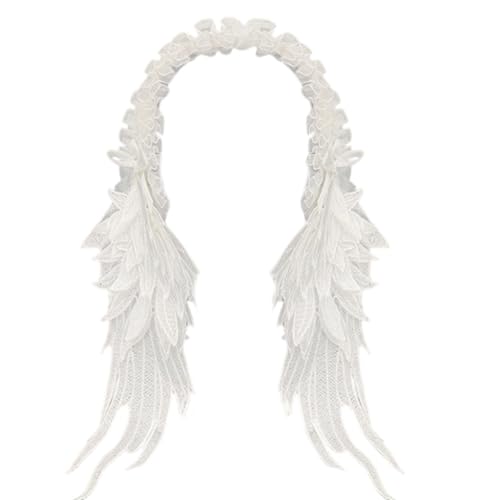 yanwuwa Flügel Stirnbänder Cosplay Schleifen Flügel Cosplay Haarbänder Weiß Kopfbedeckung Make-up Cosplay Haarbänder Geburtstag Party yanwuwa Flügel Stirnbänder Cosplay Schleifen Flügel Cosplay Haarbänder Weiß Kopfbedeckung Make-up Cosplay Haarbänder Geburtstag Party von yanwuwa