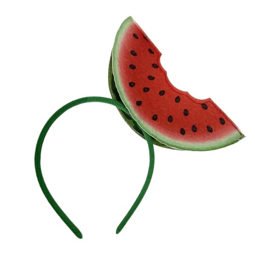 yanwuwa Haarreif mit Obstmotiv, Cosplay, Wassermelone, Kopfschmuck für hawaiianische Partys und tropische Abenteuer, Geburtstage, Party yanwuwa Haarreif mit Obstmotiv, Cosplay, Wassermelone, Kopfschmuck für hawaiianische Partys und tropische Abenteuer, Geburtstage, Party von yanwuwa