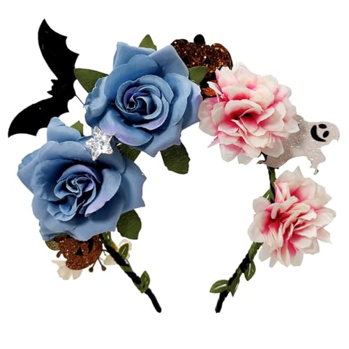 yanwuwa Halloween-Haarbänder mit Spinnen, Fledermaus, Haarschmuck für Damen, Kinder, Kostümpartys yanwuwa Halloween-Haarbänder mit Spinnen, Fledermaus, Haarschmuck für Damen, Kinder, Kostümpartys von yanwuwa
