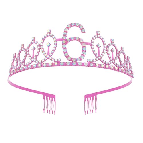 yanwuwa Mädchen Geburtstag Party Prinzessinnen Kronen Legierungen Verstellbare Strass Stirnbänder für Geburtstagsfeiern yanwuwa Mädchen Geburtstag Party Prinzessinnen Kronen Legierungen Verstellbare Strass Stirnbänder für Geburtstagsfeiern von yanwuwa
