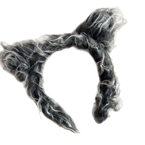 yanwuwa Plüsch-Stirnband mit Wolfsohren und rutschfestem Silikongriff für Cosplay und Sportaktivitäten yanwuwa Plüsch-Stirnband mit Wolfsohren und rutschfestem Silikongriff für Cosplay und Sportaktivitäten von yanwuwa