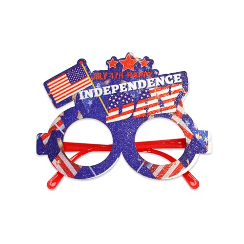 yanwuwa Unabhängigkeitstag-Brille, Brillen, Party, Feiern mit und Geist, Festlichkeiten, US-Buchstaben-Dekorationen yanwuwa Unabhängigkeitstag-Brille, Brillen, Party, Feiern mit und Geist, Festlichkeiten, US-Buchstaben-Dekorationen von yanwuwa