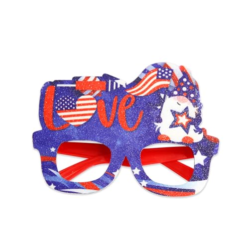 yanwuwa Unabhängigkeitstag-Brille, Brillen, Party, Feiern mit und Geist, Festlichkeiten, US-Buchstaben-Dekorationen von yanwuwa