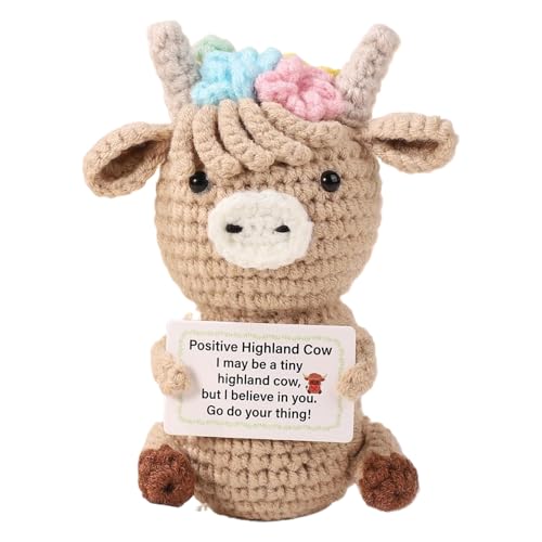 Positive Kuh Gestrickte Kuh Positive Häkelpuppe Gehäkelte Tiere Positiven Häkelpuppe Emotionale Unterstützung Für Partydekorationen Strickspielzeug Geschenk Für Freunde Familie Party Dekoration Positive Kuh Gestrickte Kuh Positive Häkelpuppe Gehäkelte Tiere Positiven Häkelpuppe Emotionale Unterstützung Für Partydekorationen Strickspielzeug Geschenk Für Freunde Familie Party Dekoration von yanzisura