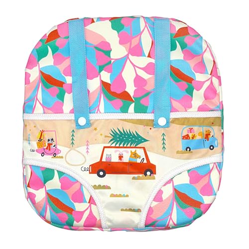 yanzisura Kinder Babypuppentrage, Puppen Rucksack Trage, Verstellbare Schulterträger Tragesack Für Outdoor Aktivitäten Familie Reisen von yanzisura