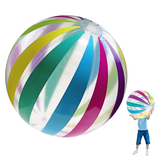 Groß Wasserball Aufblasbar Strandball für Kinder Erwachsene,107cm Beachbälle Aufblasbare Wasserbälle,Strandbälle,Beach Ball Bälle Gummi,Schwimmbad Party Balll für Sommer Pool Wasserspielzeug Groß Wasserball Aufblasbar Strandball für Kinder Erwachsene,107cm Beachbälle Aufblasbare Wasserbälle,Strandbälle,Beach Ball Bälle Gummi,Schwimmbad Party Balll für Sommer Pool Wasserspielzeug von yayafunfun