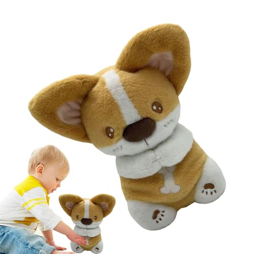 Atmungsaktiver Schlafender Hundeplüsch, Atmungsaktiver Hundeschlaf Begleiter, Tragbare Plüsch Atmungsaktive Hundekuscheltiere - Spielzeug für Babymädchen, Hundespielzeug Mit von ycezw