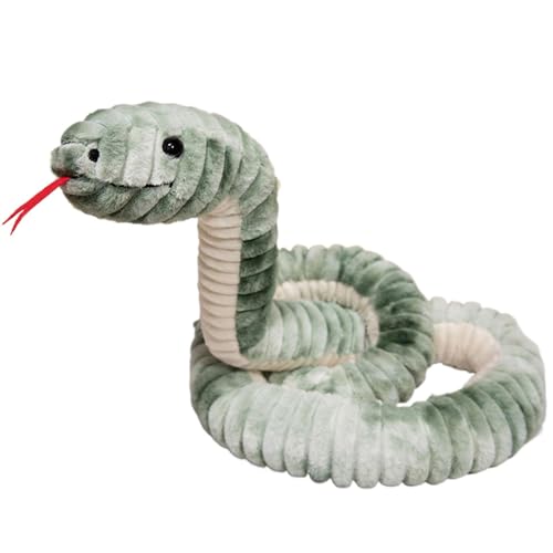 Big Snake Plüschspielzeug, Plüschtier für Kinder | Simuliertes Schlangenspielzeug, weiches Tierspielzeug, Requisiten für Auto-Innenwitze, Schlafbegleiter für Rag Big Snake Plüschspielzeug, Plüschtier für Kinder | Simuliertes Schlangenspielzeug, weiches Tierspielzeug, Requisiten für Auto-Innenwitze, Schlafbegleiter für Rag von ycezw