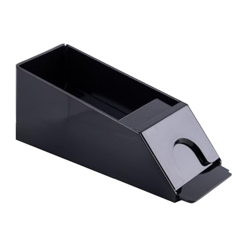 Blackjack Shoe Holder - Poker Dealer Card Dispenser | 4 Deck oder 6 Deck wiederverwendbares Spieltablett mit glattem Futter, robustem -Spielzubehör für Home Entertainment, Partyabende von ycezw