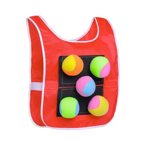 Dodgeball Etikettenset - Bälle werfen, Weste fangen, Actionspielzeug, Spielspiel | Interaktives Zielspiel für Eltern, Team-Herausforderungsspaß, A Dodgeball Etikettenset - Bälle werfen, Weste fangen, Actionspielzeug, Spielspiel | Interaktives Zielspiel für Eltern, Team-Herausforderungsspaß, A von ycezw