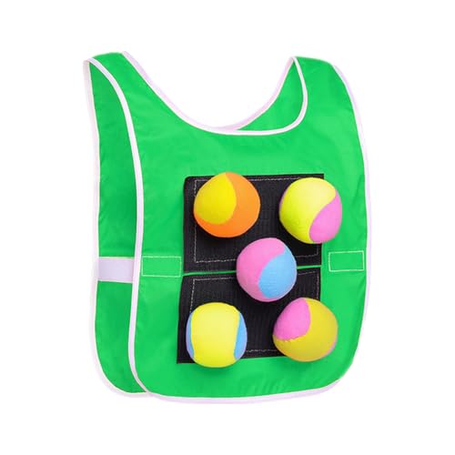 Dodgeball Etikettenset - Bälle werfen, Weste fangen, Actionspielzeug, Spielspiel | Interaktives Zielspiel für Eltern, Team-Herausforderungsspaß, A Dodgeball Etikettenset - Bälle werfen, Weste fangen, Actionspielzeug, Spielspiel | Interaktives Zielspiel für Eltern, Team-Herausforderungsspaß, A von ycezw
